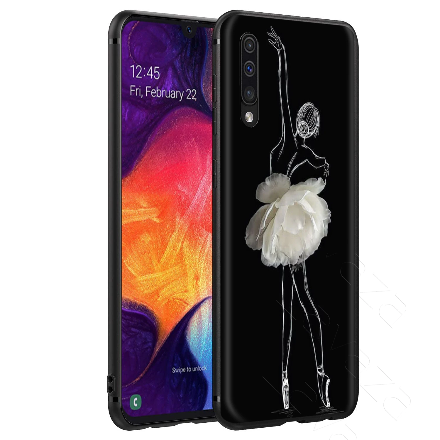 Lavaza Балетная пачка для девочек Балетки Кейс Samsung Galaxy S6 S7 край J6 S8 S9 S10 плюс A3 A5 A6 A7 A8