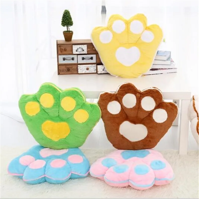 Мягкие плюшевые подушки в виде медвежьих лап 45 х50 см|plush one piece|gift kids birthdayplush stuffed |