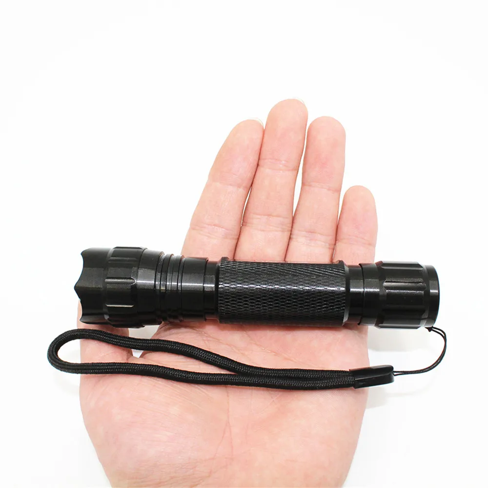 

100% UltraFire Tactical Flashlight LED Laser Pointer 1 Mode 1200LM Lantern LED Torch lampe torche luz Flash Light telescopic bat