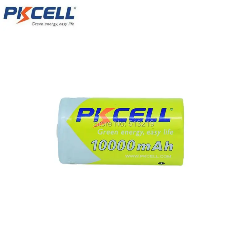 5 шт. * PKCELL D Размер 1 2 в 10000 мАч Ni-MH перезаряжаемая батарея AM-1 LR20 MN1300 R20 R20P