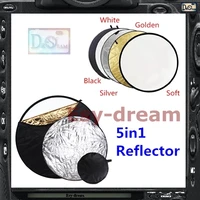 22 22inch 60cm 5in1 multi disc foto light reflector panel for studio photography photo dslr camera ps029