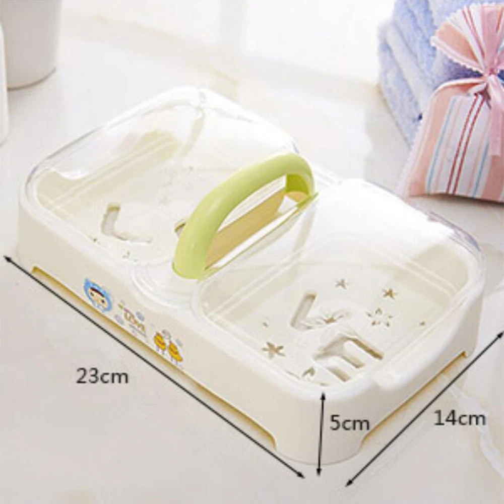 1 шт. Коробка для мыла с двойной сеткой мыльница портативный держатель дренаж