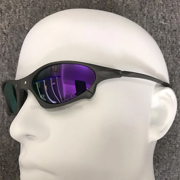 purple Поляризационные велосипедные виды спорта мужские солнцезащитные очки для рыбалки велосипед очки фотохромные очки велосипедные H8-4 - Цвет: purple