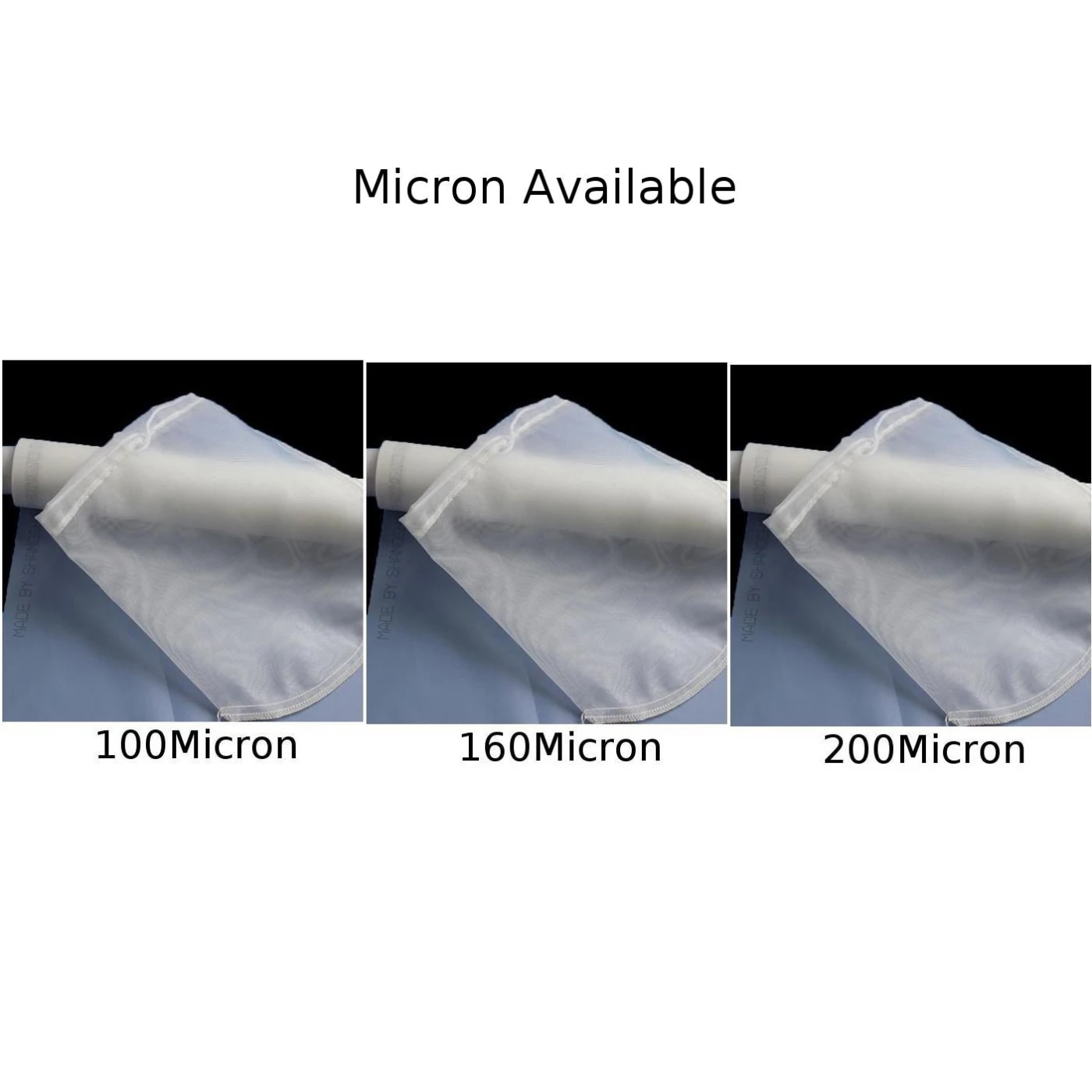 Белый 100/200/300 Brew сетчатый мешок W/String пивной бокал вина из бесшовной ведро фильтр