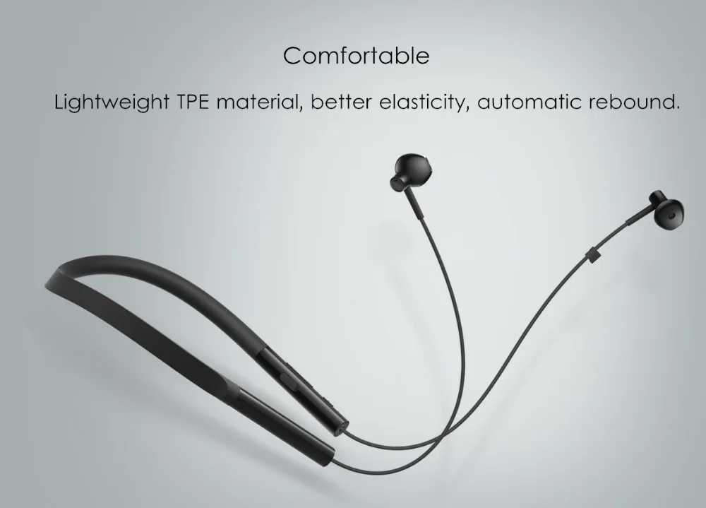 Xiaomi Youth Version Neckband динамический беспроводной Bluetooth наушники/еще 1 HD шумоподавление гибридная технология Bluetooth гарнитура