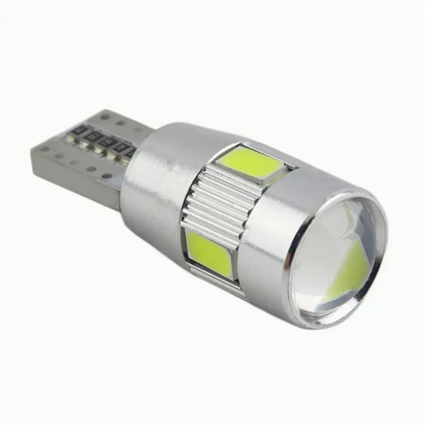 Высококачественный 1 шт. HID Белый светодиодный T10 W5W 5630 6-SMD Автомобильный