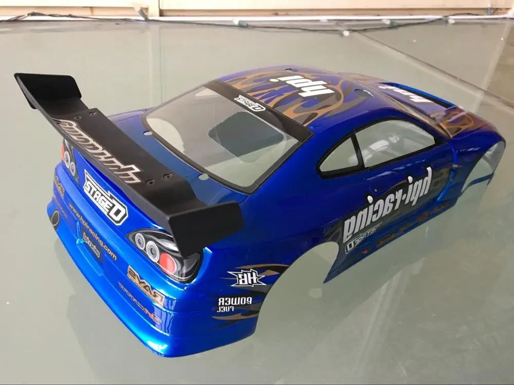 Оригинальный HPI 1/10 on road blue body RS4 3 Evo forHPI SPRINT 2 1969 FW06|Детали и аксессуары| |