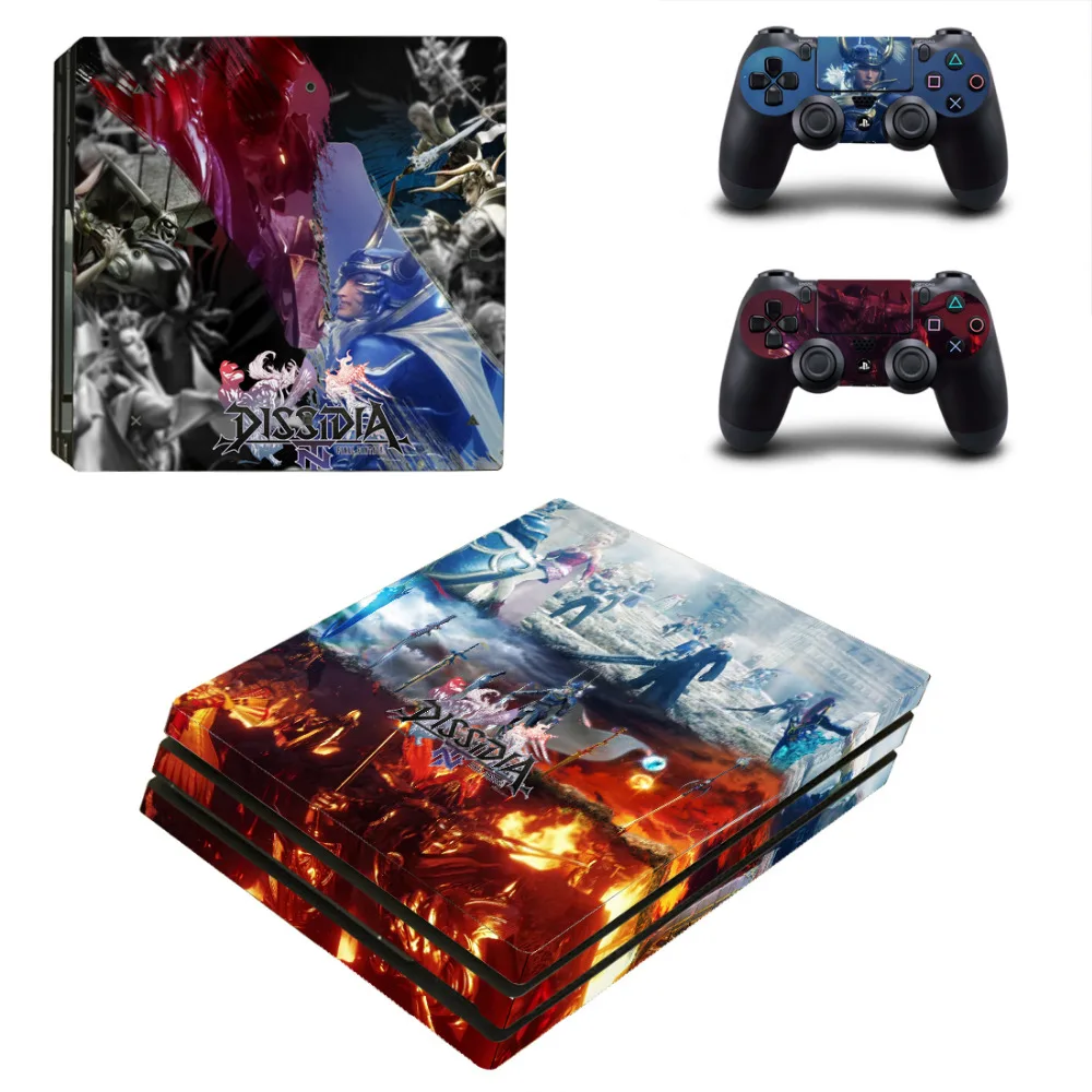 Dissidia Final Fantasy NT PS4 Pro кожи Стикеры наклейка для Игровые приставки 4 консоли и 2