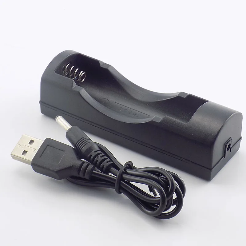 Провод адаптер Разъем для 18650 Зарядное устройство USB мощность зарядный порт кабель DC 5 в 3,5 мм для фонарика зарядное устройство фонарь