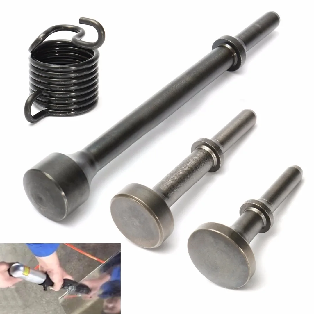 

3Pc Smoothing Pneumatic Air Hammer Pneumatic Bit Set Extra Long Spring Free New