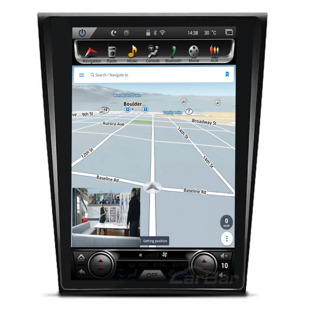 12," вертикальный экран 1280*800 Android автомобильный DVD gps навигатор радио плеер для Ford Mondeo 2013 ram 2 Гб четырехъядерный