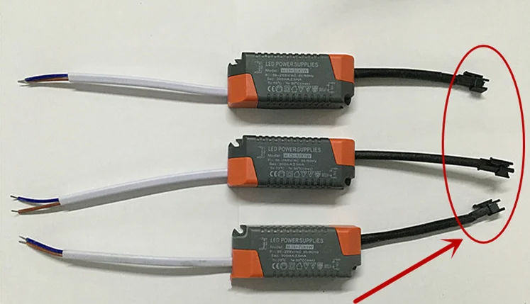 Новый светодиодный драйвер переменного тока 86- 265V 260mA - 300mA ( 1 3 )* Вт Питание