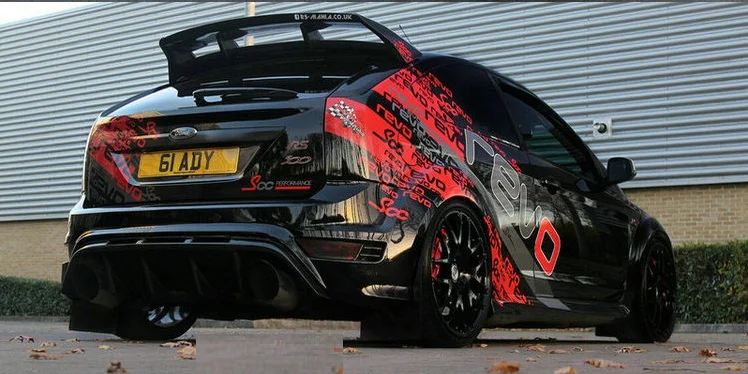 Левая сторона автомобиля наклейки креативный индивидуальный новый стиль