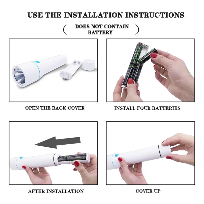 Портативный многофункциональный светодиодный фонарик для экстренных случаев |