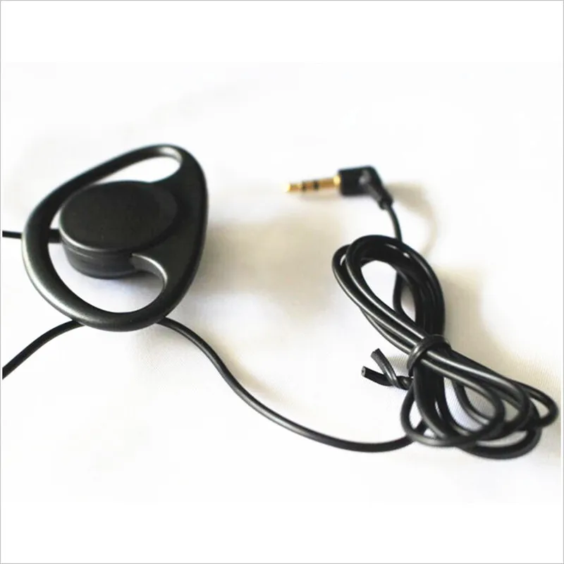 Ear Hook Earphones 1-bud Stereo Earpiece Soft earphone headphone For Tour Guide System Sport meeting Free shipping | Электроника