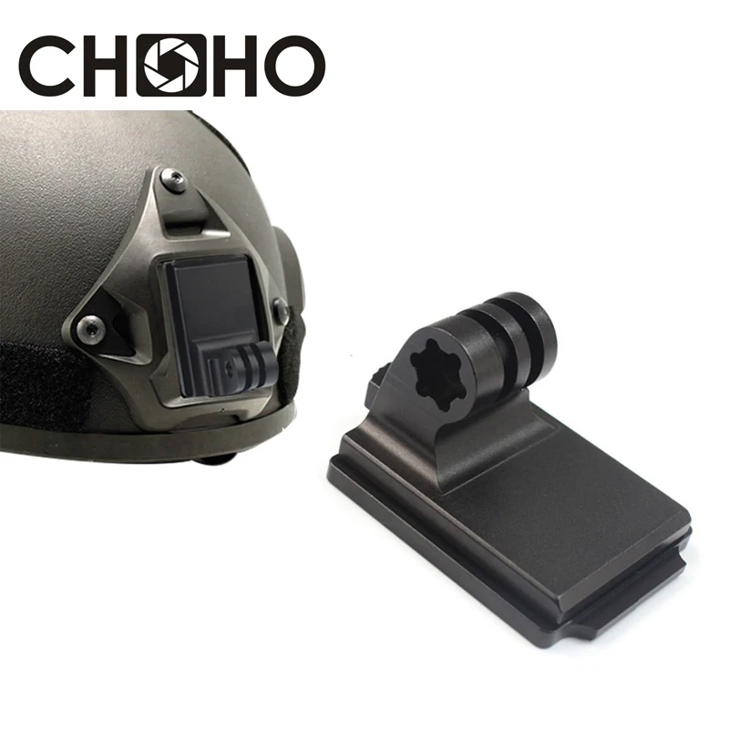 Металлическая опора для шлема Gopro алюминиевый кронштейн NVG экшн камеры Go Pro 8 7 6 5