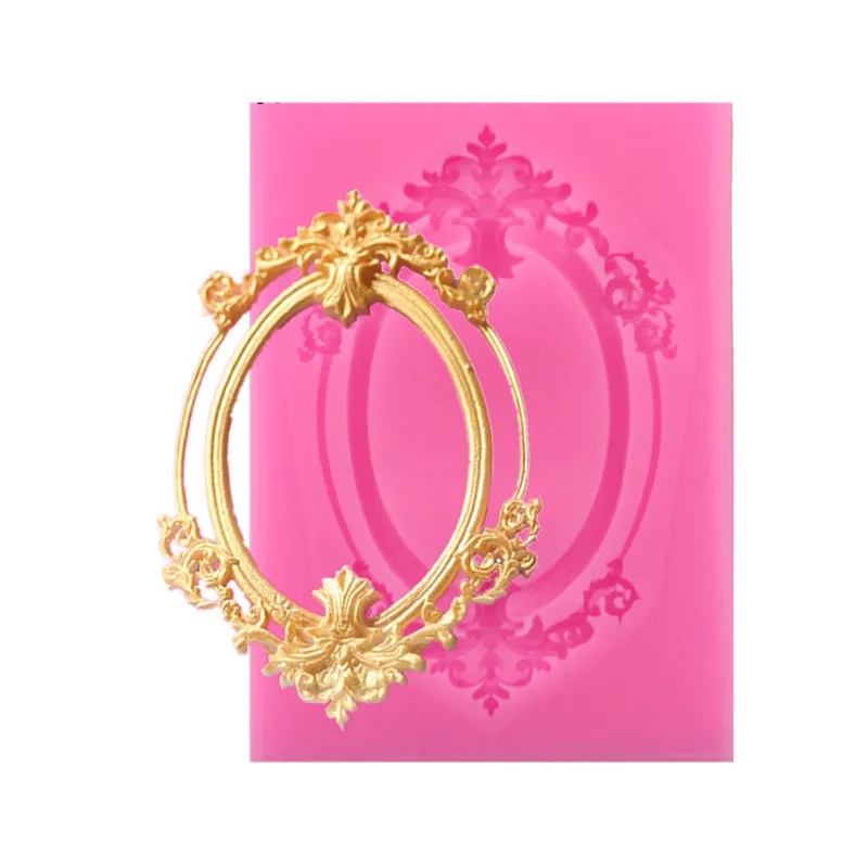 Винтажная рама для картины формы торта мыло шоколадная форма кухонная выпечки