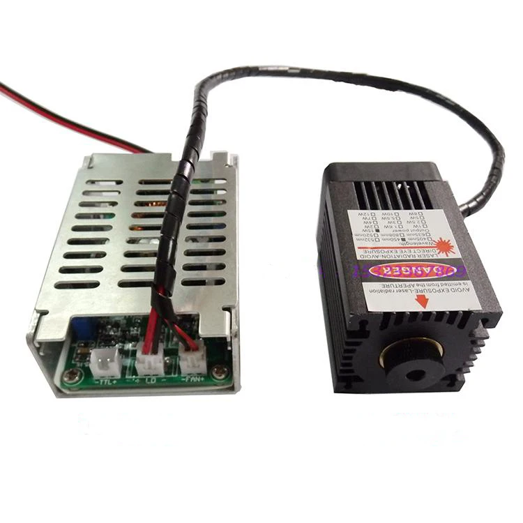 

High Power 10W 450nm blue laser engraving module /laser cutting module