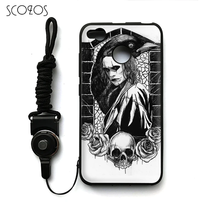 SCOZOS Дьявол череп ворона силиконовый чехол для телефона мягкий Xiaomi mi 5 6 A1 5X красный