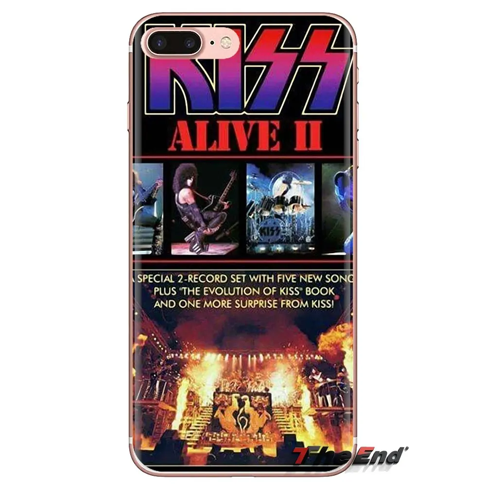 Мягкие прозрачные чехлы KISS rock band USA для Samsung Galaxy J1 J2 J3 J4 J5 J6 J7 J8 Plus 2018 Prime 2015 2016 2017 -