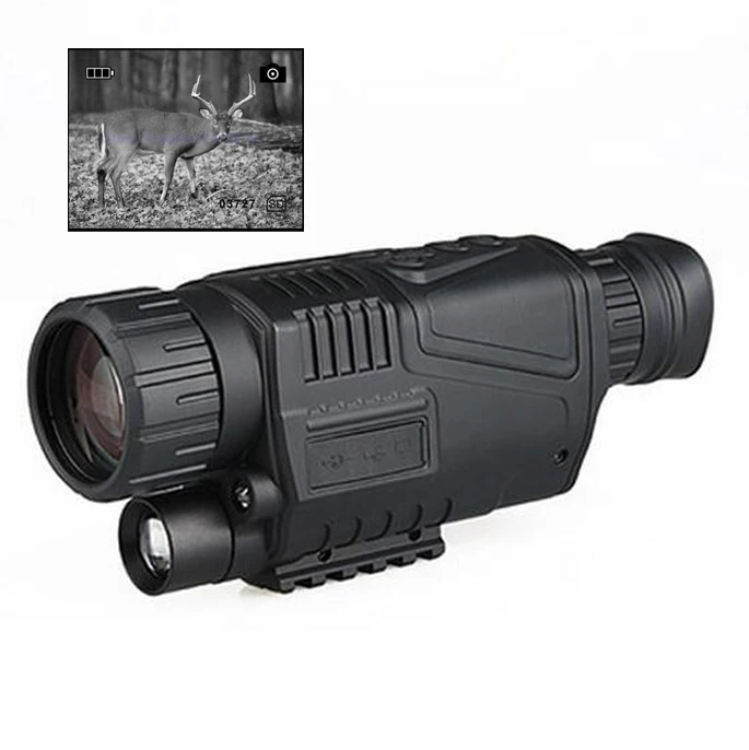Цифровой монокуляр инфракрасного ночного видения 5X40 область Принимает