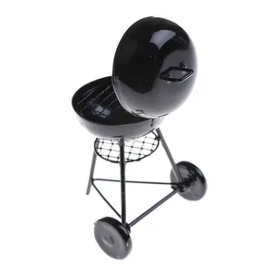 1 шт. кукольный домик гриль для пикника-кукольный домик миниатюрные кухни гриль для пикника барбекю кухонная печь Металл 2 шт. щипцы для барбекю