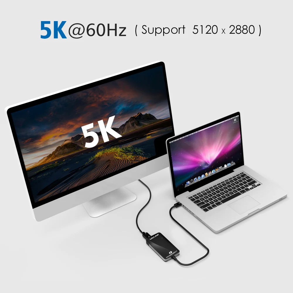 Адаптер Thunderbolt 3 USB C type концентратор DP двойной дисплей порт адаптер видео