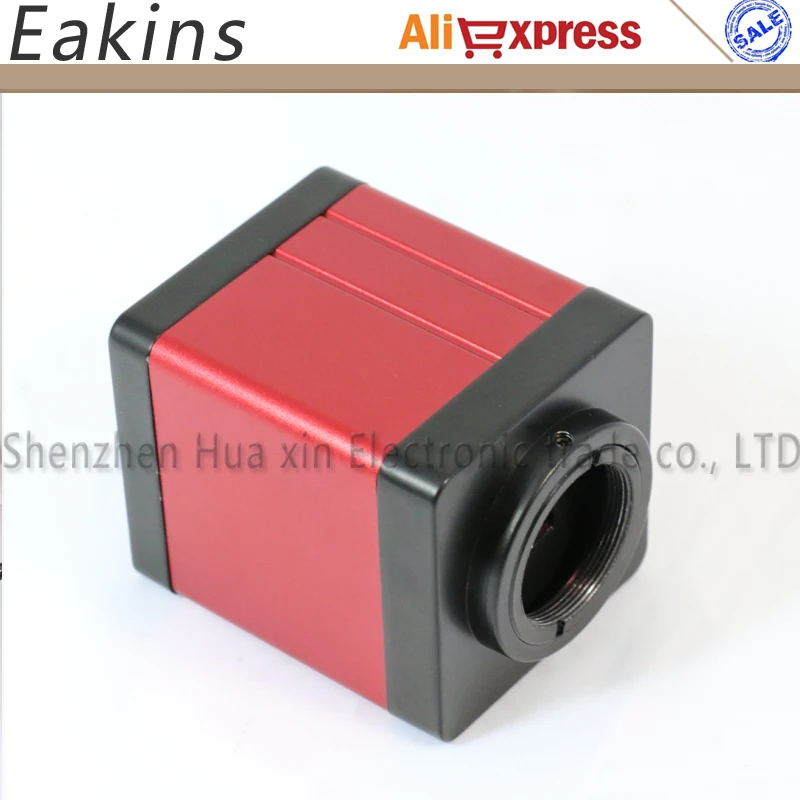 Промышленный микроскоп 13 МП 1/3 дюйма CMOS HDMI VGA выходы 60F/S 720P + 10x ~ 180X регулируемое