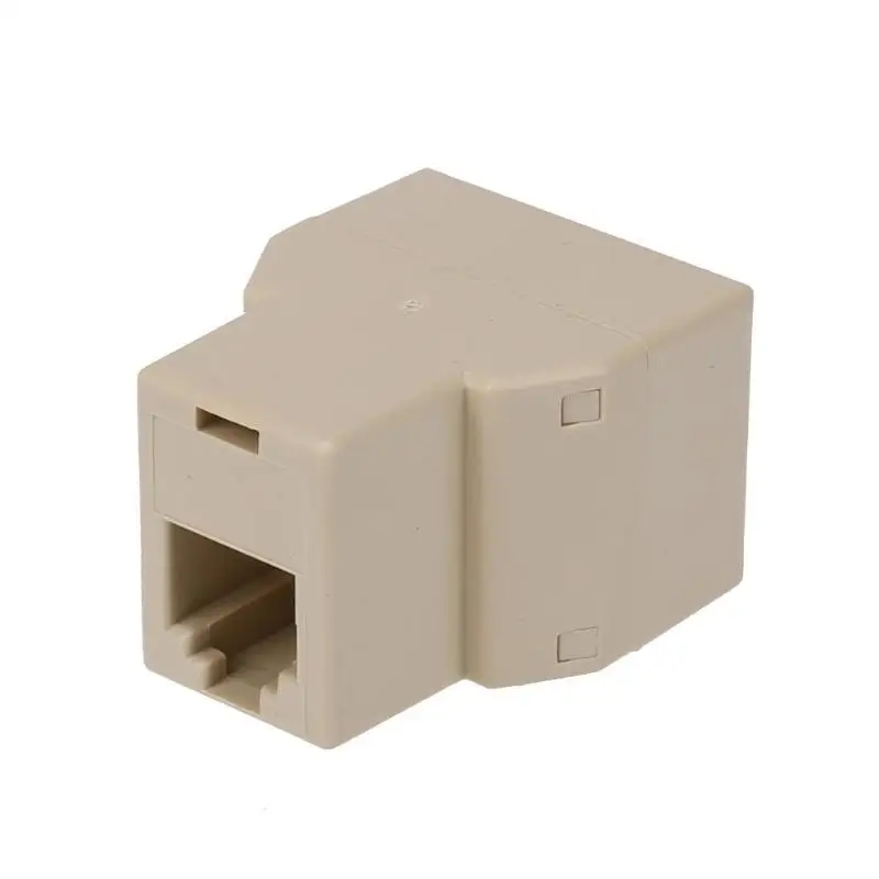 1 до 2 RJ11 Женский телефонный провод сплиттер конвертер адаптер соединитель