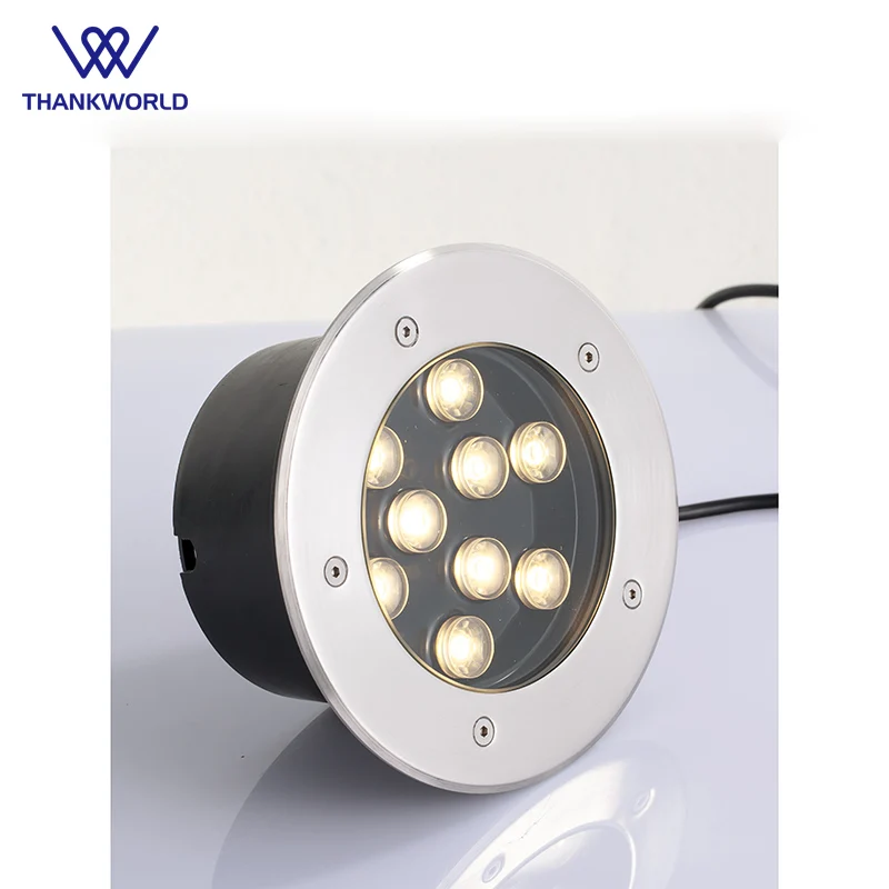 Топ продаж встраиваемые светодиодные Напольные светильники 9 Вт садовый