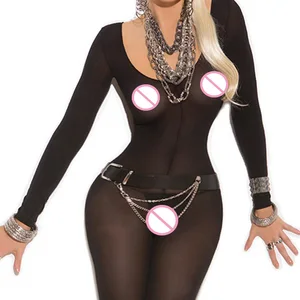 Для женщин колготки горячие эротические сексуальные колготки прозрачный Для женщин сексуальные чулки тела размера плюс, открытая промежность, сексуальное женское белье Lenceria Qq085