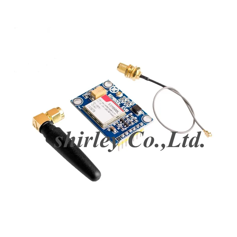 SIM800L V2.0 5V беспроводной GSM GPRS модуль Quad-Band W/антенна кабель Cap силовые кабели |