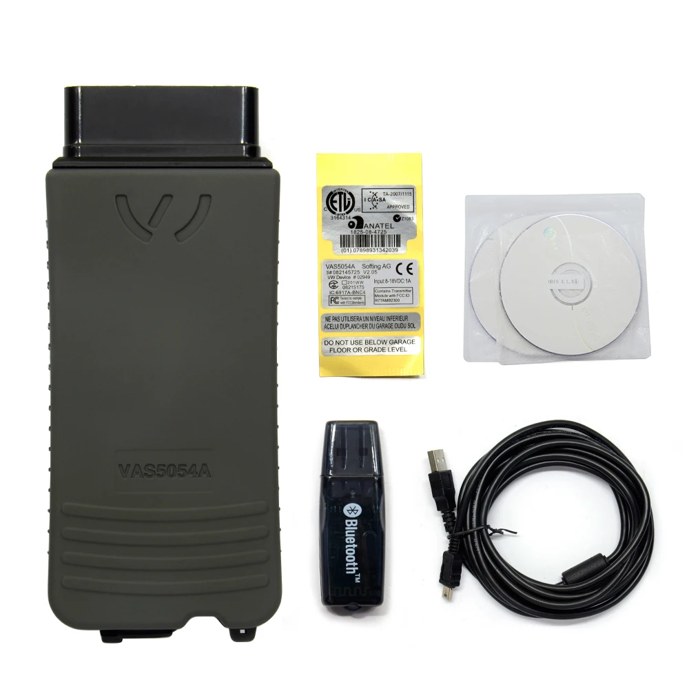 Новейший VAS5054 ODIS V4.3.3 keygen полный чип OKI Авто OBD2 диагностический инструмент VAS5054A Bluetooth считыватель кода сканер