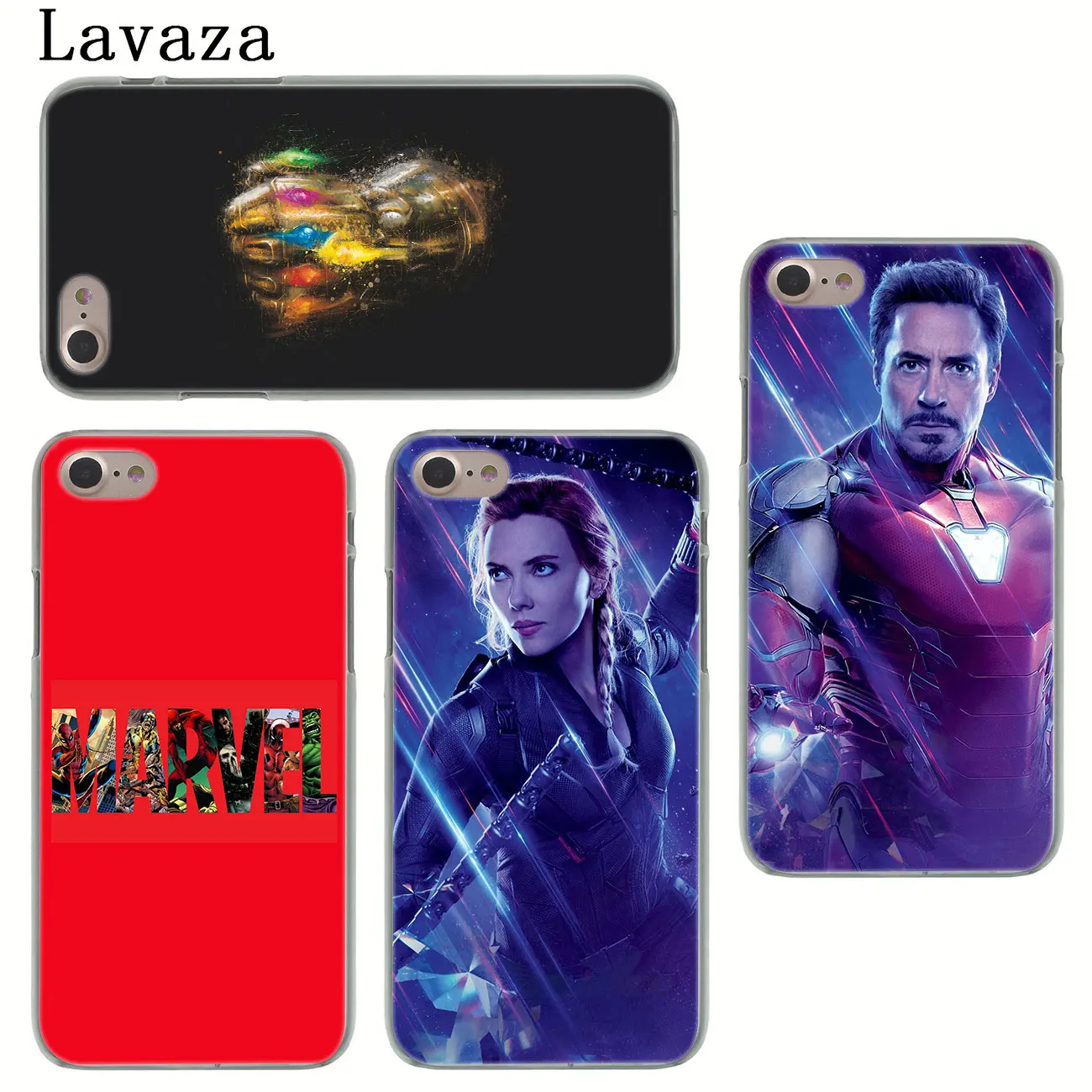 Чехол для телефона Lavaza Avengers Endgame Marvel с логотипом Thanos Superhero iPhone XR X XS 11 Pro Max 10 7 8 6S 5 5S SE