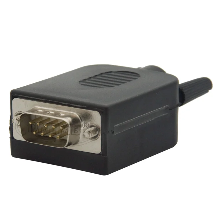 DB9 бесшовные клеммы для пайки последовательного COM золотая пластина RS232 |