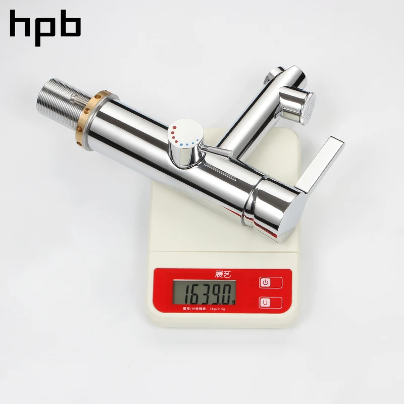 HPB хромированная отделка верхний спрей смеситель для ванной комнаты кран