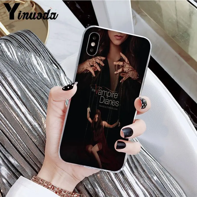 Yinuoda Дневники вампира Стефан Деймон Сальваторе чехол для телефона для Apple iPhone 8 7 6 6S Plus X XS MAX 5 5S SE XR мобильные телефоны