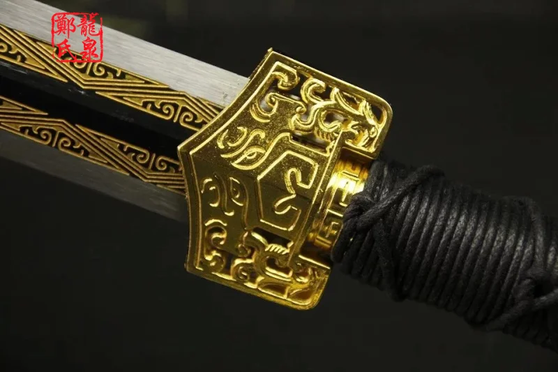 Китайский меч цветные складные стальные Позолоченные фитинги розовый