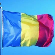 Romania Национальные флаги, баннеры 150x90 см флаг страны из полиестера из Германии, Испании, Франции, Испании - Цвет: Romania