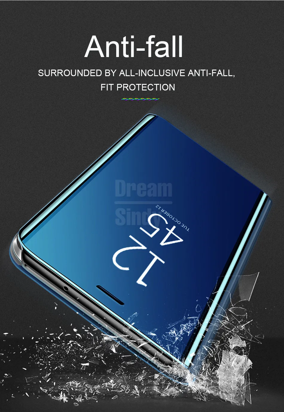 Роскошное покрытие флип-чехол на samsung Galaxy A3 A5 A6 A7 A8 J3 J7 J5 S7 край S8 S9 Plus Note 9 8 Smart View чехол