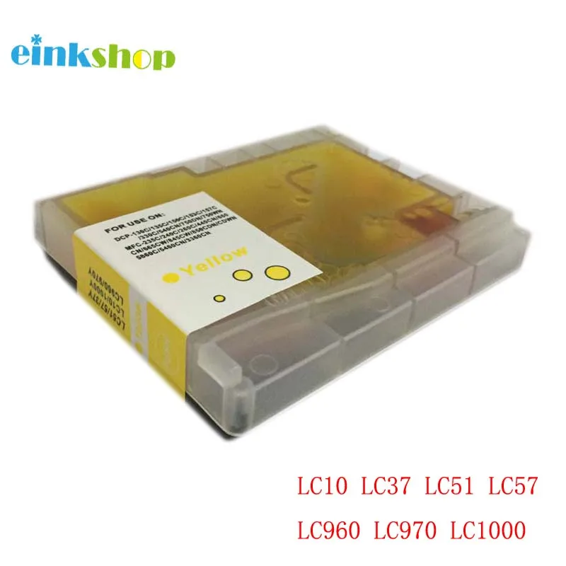Картридж с чернилами einkshop LC10 LC37 LC51 LC57 LC960 LC970 LC1000 для Brother DCP-130C DCP-135C MFC-235C 750CN 750CW 465CN |