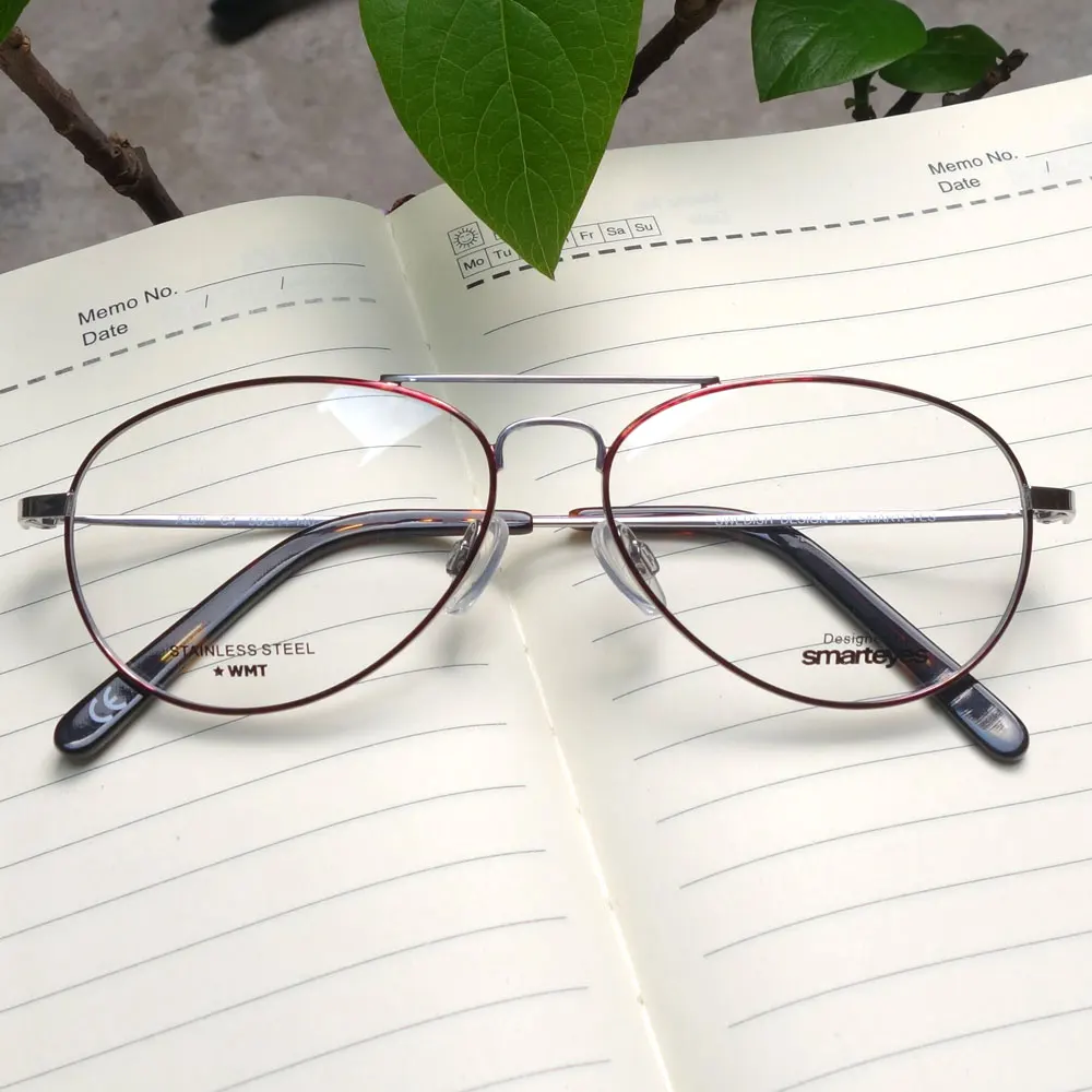 Дизайнерские металлические оправы для очков мужчин и женщин|Мужские очки кадры| |