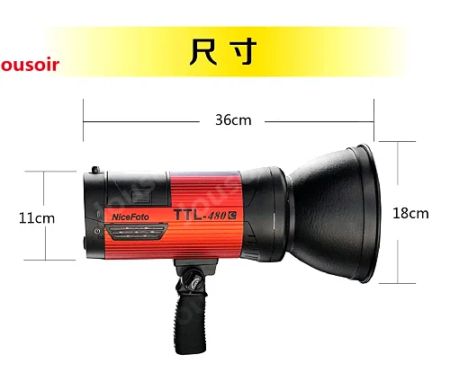 Беспроводная вспышка Nicefoto TTL-480C TTL Speed lite ttl flash беспроводная студийная nicefoto nflash 480