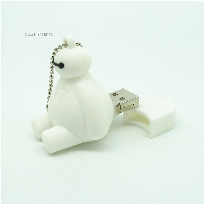 2 вида стилей USB флеш накопитель с мультипликационным принтом Большой Герой