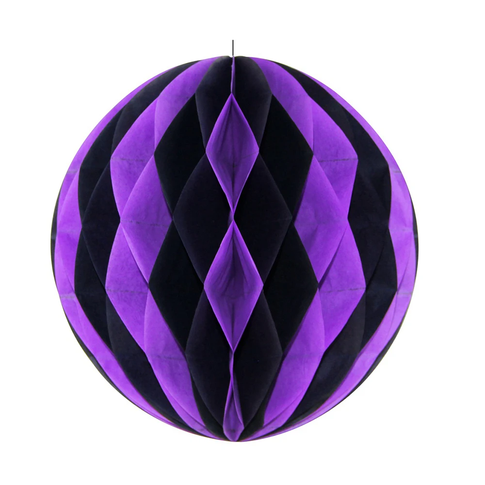 Винтажный висячий сотовый шар для хэллоуивечерние 20 см разные цвета салфетка