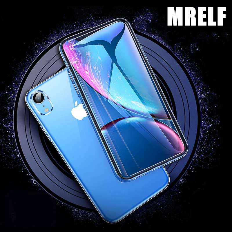 MRELF Clear Cases For iPhone 6S 7 8 Plus XR X S Max Silicone Phone Cover on the Case 6 XS MAX 5S |