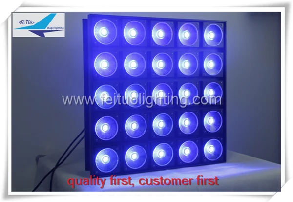 1 шт.-10 шт. супер яркий 25x30 Вт светодиодный матричный панель Блиндер Cob Led Dmx 5x5 4в1 RGBW светодиодный пиксельный матричный светильник