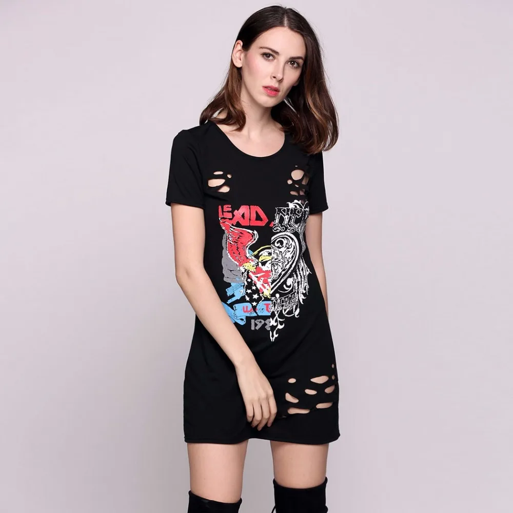 2017 взлетно посадочной полосы дизайнер леди летнее платье Повседневное отверстия