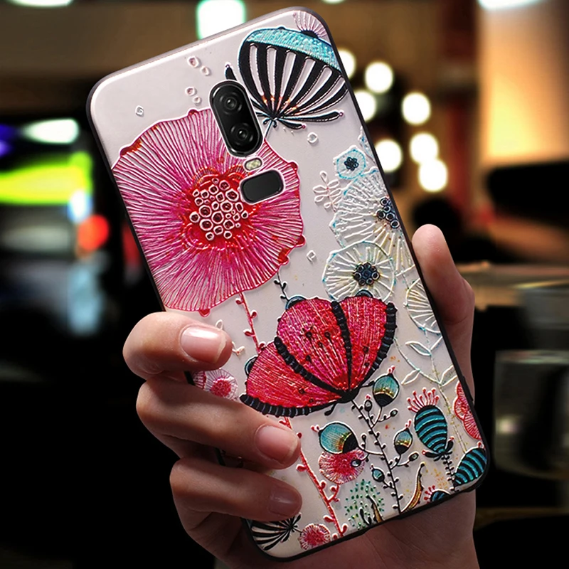 YonLinTan 3d чехол для One Plus OnePlus 6 oneplus6 оригинальный роскошный силиконовый телефона