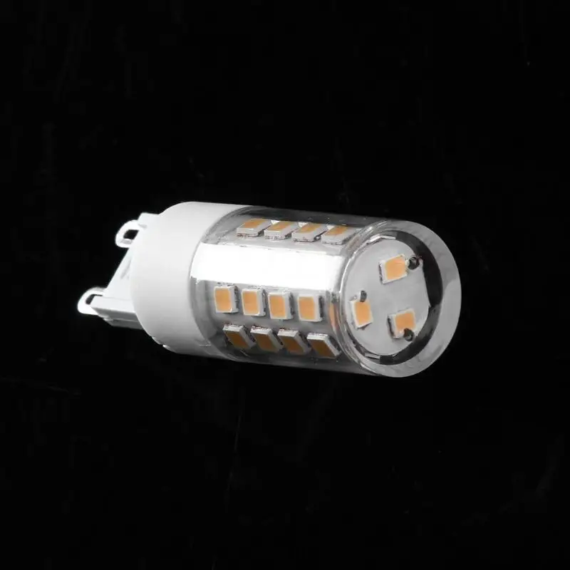 G9 AC 220 V 5 W светодиоидная лампа с регулируемой яркостью SMD2835 43 светодиодный кукурузная лампа 500lm светодиодный чип для Люстра 360 градусов Кристальный прожектор для Светодиодный свет лампы